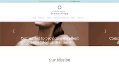 Desktop Screenshot of brazosvalleydermatology.com