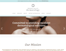 Tablet Screenshot of brazosvalleydermatology.com